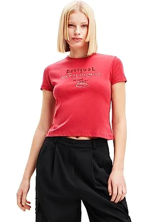 Desigual TS_Love Art, 3054 RED Tail, XXL, , XXL