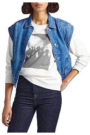 Pepe Jeans Damskie dzianinowe długie rękawy Beatrix, , L