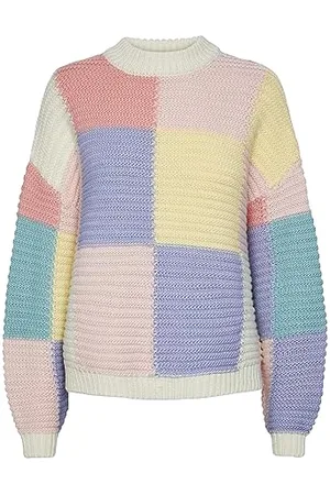 Pieces® Bestseller A/S Damski sweter Pcjamie Ls O-Neck Knit Bc, , L