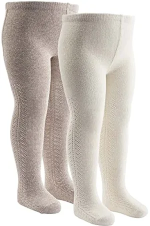 Müsli By Green Cotton Lace stockings Baby 2-pak
