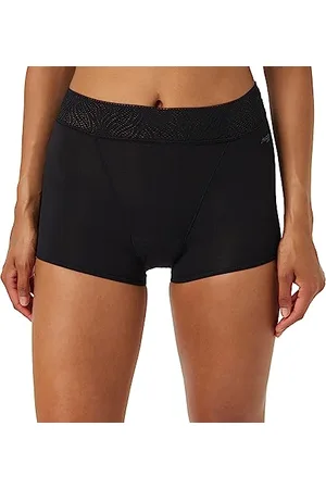 Sloggi Damskie spodnie Period Heavy Short, czarne, XL, czarny, XL