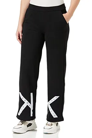 KENDALL + KYLIE KENDALL & KYLIE K&k W Straight Fit Logo Swetery Kkw3711715, czarne, XL damskie