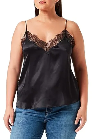 Pinko Tevatrone Top Satin Stretch Co Moda damska Biustonosz, , 36