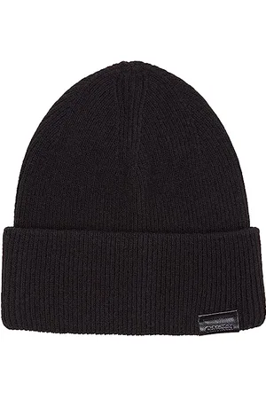 Calvin Klein Męska skórzana czapka z daszkiem Docker Beanie z dzianiny, , Rozmiar uniwersalny