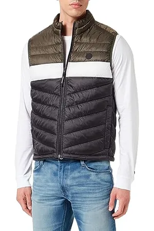 JACK & JONES Męska kamizelka pikowana Jjehero Bodywarmer Collar Noos, , M