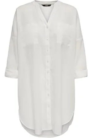 ONLY Koszulka damska ONLAPELDOORN SOLID z dekoltem w serek L/S NOOS Bluza, , XS/S, , XS-S