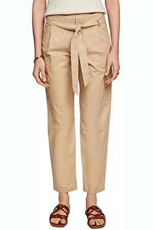 ESPRIT Damskie spodnie 043EE1B331, 285/SAND, 40/28, , 40W / 28L