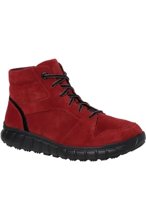 Ganter Evo damskie modne kozaki, rubinowe, rozmiar 39 EU, , 39 EU Weit