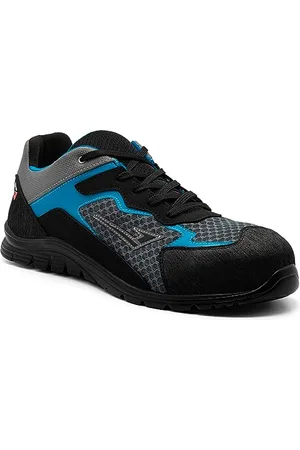 Garsport Męskie buty ochronne G1 PRO Low 1 S1P, czarny/antracytowy/turkusowy, 39 EU, Czarny Antracyt Turkus, 39 EU