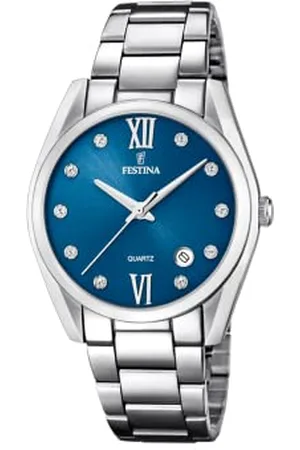 Festina Damski analogowy zegarek kwarcowy z bransoletką ze stali szlachetnej F16790/C