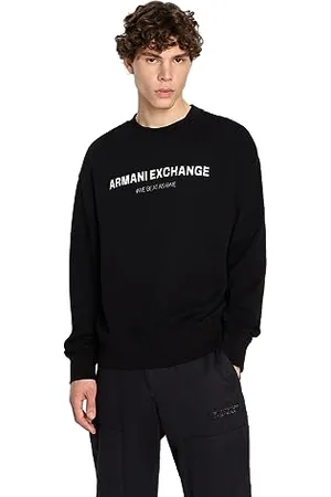 Armani Exchange Męska limitowana edycja We Beat As One Capsule French Terry bluza z kapturem, , L