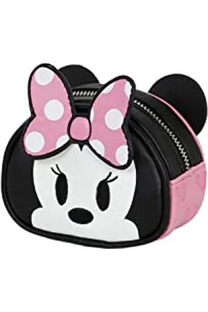 Disney Myszka Minnie M -Portmonetka Heady, Różowa, 12,5 x 9,5 cm