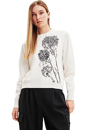 Desigual Sweter Petunia-Lacroix, 1006 kość kości, L, , L