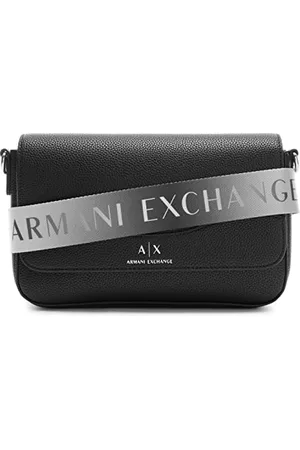 Armani Exchange AX Torba crossbody, jeden rozmiar, czarna, , Retro