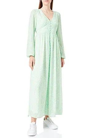 ONLY Damska sukienka Onlamanda L/S Long Dress Ex Ptm z nadrukiem, , XL