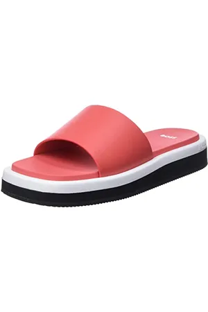 HUGO BOSS Damskie Allie FL Slide, Bright Pink677, 39 EU, , 39 eu