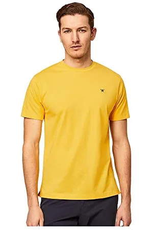 Hackett Męska koszulka z logo Swim Trim, , XS