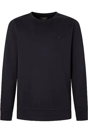 Hackett Męska bluza z dzianiny Double Knit Crew, , XS