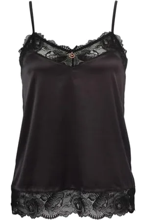 Emporio Armani Damski tank top Eternal Lace T-Shirt, , S