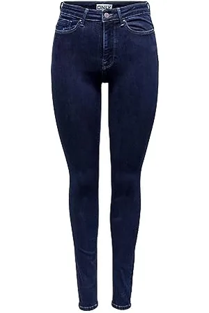 ONLY Bestseller A/S Damskie dżinsy ONLPAOLA HW SK DNM TAI, Dark Blue Denim, SW / 30L, , S x 30L