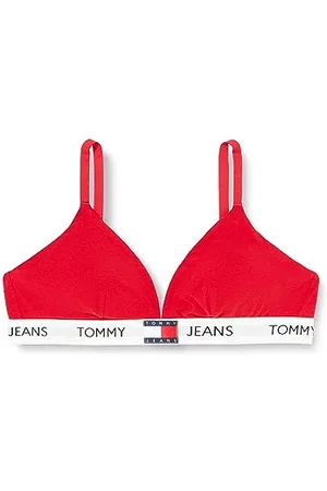 Tommy Hilfiger Tommy Jeans Damskie wyściełane trójkątne biustonosze (rozmiary zewnętrzne), , XL More