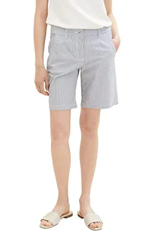 TOM TAILOR Damskie szorty chinosy, bermudy, , 34