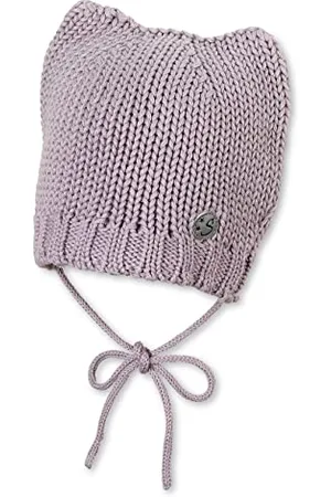 Sterntaler Dziewczęca czapka z dzianiny kocie uszy, , 49 cm