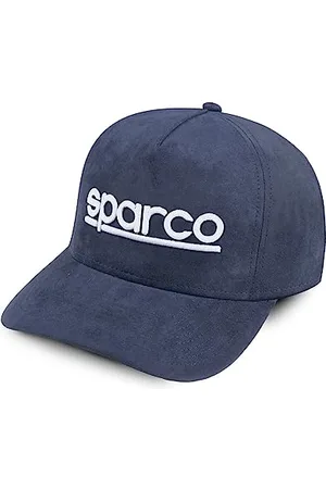 Sparco Unisex czapka zamszowa granatowa czapka baseballowa, jeden rozmiar