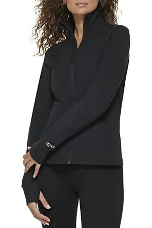 DKNY Damskie buty sportowe równowagi kobiet pełny zamek błyskawiczny kurtka W/dziura sweter sweter sweter, , S