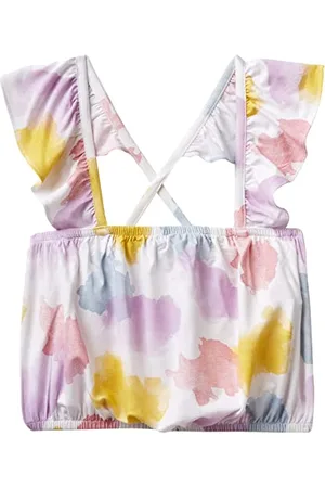 Benetton Tank top 3HYHCH010 Biustonosz tank top, , S Dziewczynka