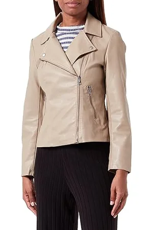 ONLY Bestseller A/S ONLNEWMELISA Faux Leather Biker CC OTW kurtka damska, , L, , L