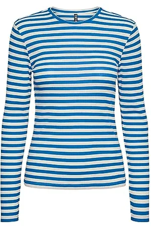 Pieces® Damska koszulka z długim rękawem Pcruka Ls Top Noos, , M
