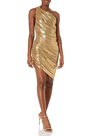 Norma Kamali Damska mini sukienka nocna Diana w stylu casual, , średni
