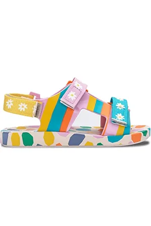 Melissa 31 EU Mini PINGPONG + FABULA INF, Płaskie sandały, Beis, 31 EU