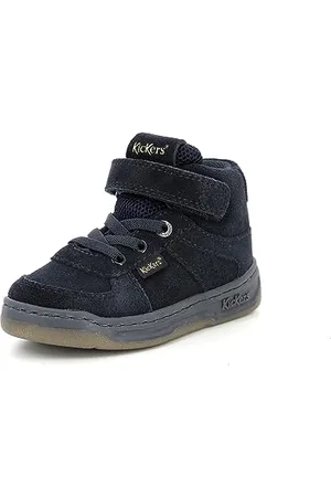 Kickers Kickalien, Trampki dziecięce, Wielokolorowy Leopard, 33 EU