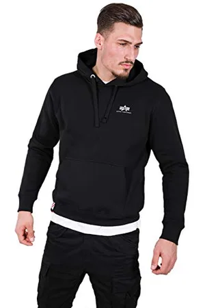Alpha Industries Basic Hoody Small Logo Bluza z kapturem dla mężczyzn