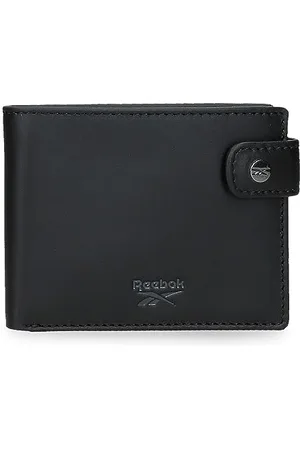 Reebok Switch Portfel Poziomy z zamknięciem kliknij 11x8,5x1 cms Skóra, , Talla única, Portfolio poziome z zamknięciem kliknięcia
