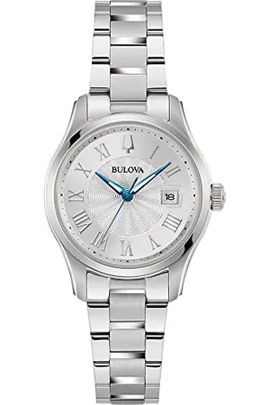 BULOVA Damski analogowy zegarek kwarcowy z bransoletką ze stali nierdzewnej 96M162, , bransoletka