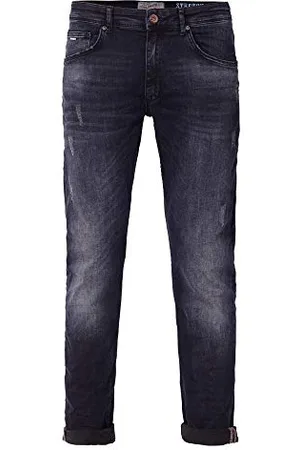 Petrol Industries Industries Męskie spodnie do garnituru Denim Slim Fit, , 28W / 36L