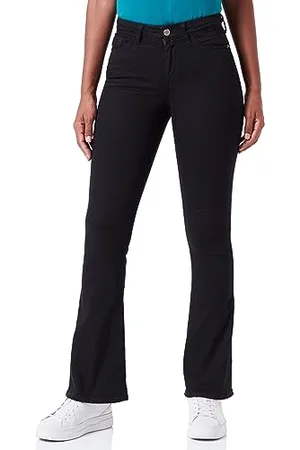 VILA ViBETTY CHI00 RW Flared Jeans BLK- NOOS, , XXL / 30L