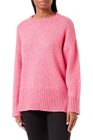 Pieces® Bestseller A/S Damski sweter Pcnancy Ls Loose O-Neck Knit Noos Bc, , XS