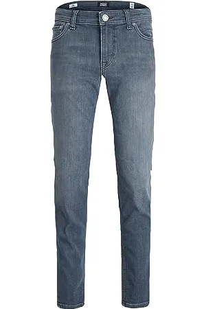 JACK & JONES Junior JJIGLENN JJJORIGINAL AM 862 NOOS JNR spodnie dżinsowe, Grey Denim, 128, , 128