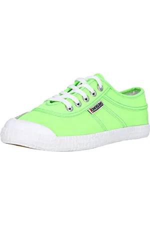 Kawasaki Unisex oryginalne neonowe płótno buty niskie tenisówki, zielony gekon, 3002