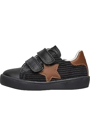 Naturino Annie VL, Buty dziecięce, Czarno-Skóra, 33 EU, Czarna skóra