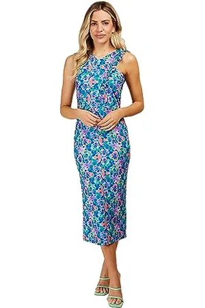 Little Mistress Damska sukienka koktajlowa w kwiaty, , 36