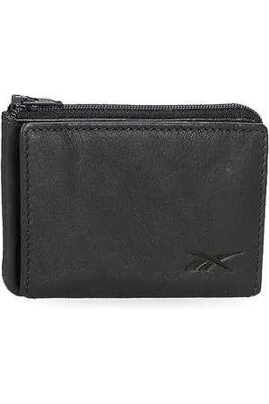 Reebok Club Portfele i torebki ze skóry bydlęcej, czarne, niebieskie, brązowe i zielone, , Talla única, etui na karty