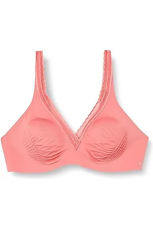 Sloggi Damska koszulka Body Adapt Twist Biustonosz Wyściełany, Pustynna róża, M-L