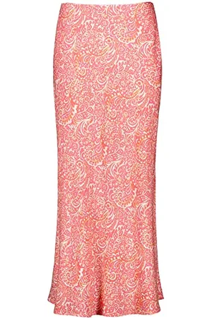 Gerry Weber Edition Damska spódnica 811010-66604, liliowa/różowa/czerwona/pomarańczowa, nadruk: 34, , 34
