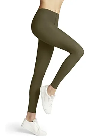 Falke Kobiety Legginsy Pure Matt 50 DEN W LE Półprzezroczyste półprzezroczyste jednokolorowe 1 Para, , M-L