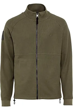 Camel Active Męska kurtka z dzianiny 409402/1W26, oliwkowa brązowa, M, , M